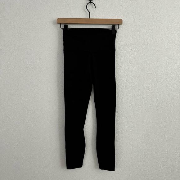 Lululemon Wunder Under Hi-Rise Full-On Luon 25" 7/8 Tight Leggings Black 4 - Picture 5 of 11